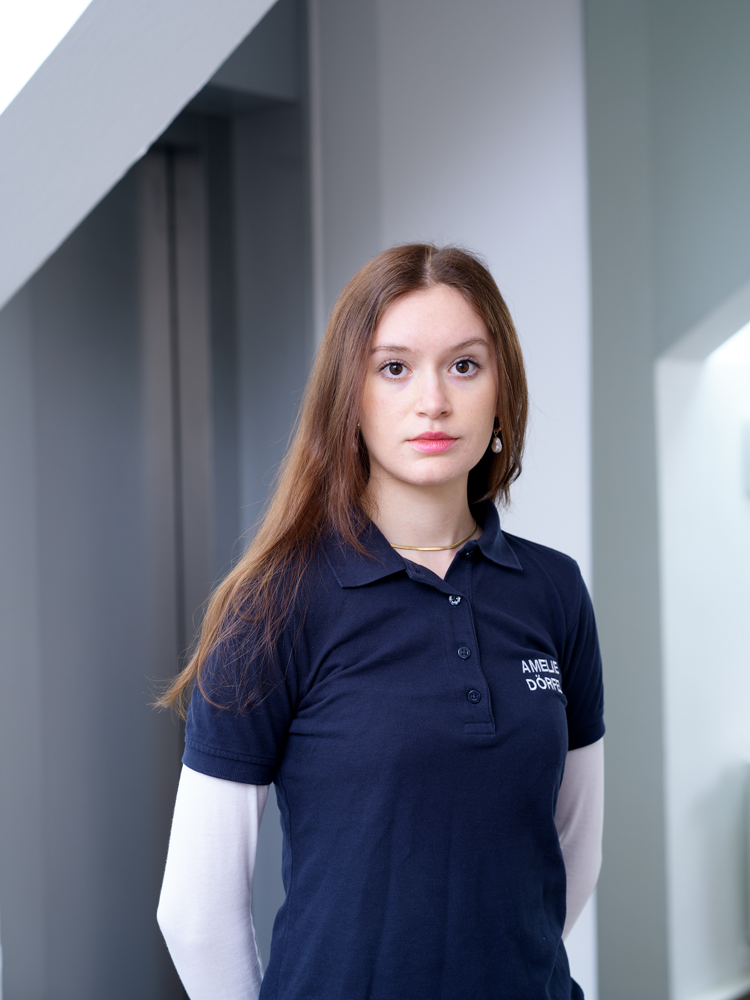 Amelie Dörfel im Portrait.